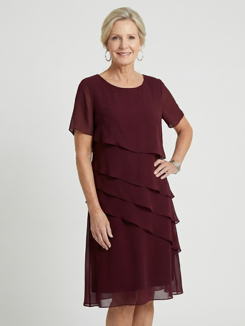Liala | Soft Contour Knee Length Dress