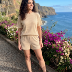Vidadra | Short Sleeve Crew Neck Relaxed Fit Set