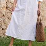 Noralora | Relaxed Straight Silhouette Midi Dress