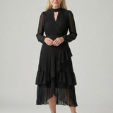 Dahbelle | Fluid Drape Midi Dress