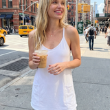 Belvia | Spaghetti Strap Relaxed Fit Mini Dress