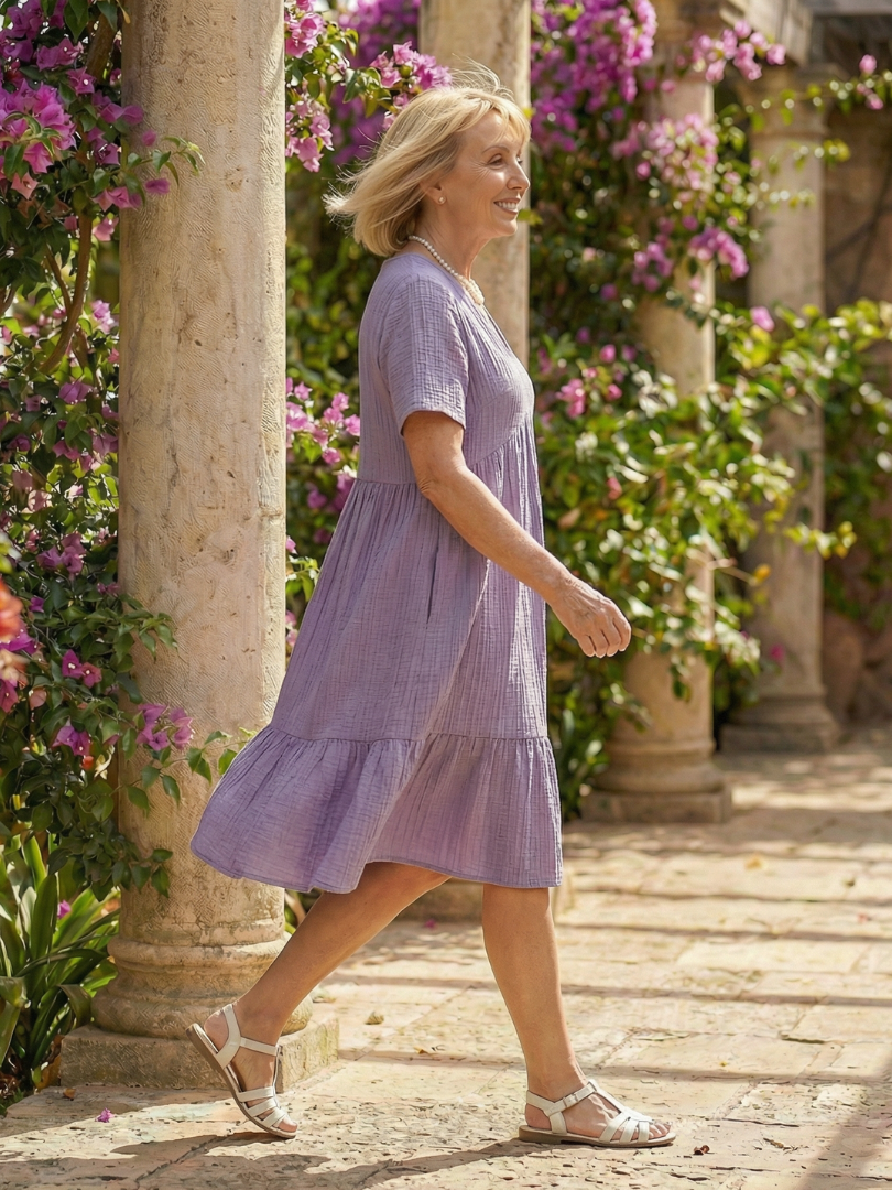 Casla | Woven Ease Dress