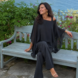 Taliadra | Layered Asymmetrical Two Piece Pant Set
