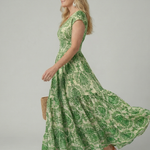 Sennalette | Printed Flow Maxi Dress