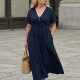 Viora | Nature Shape Midi Dress