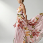 Celsette | Light Floral Maxi Dress