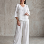 Callia | Layered Top Wide Leg Set