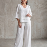 Callia | Layered Top Wide Leg Set