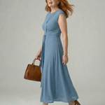 Kalmae | Clean Tie Midi Dress