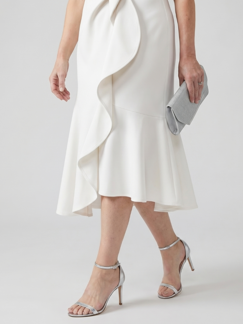 Tamsinla | Simple Drape Midi Dress