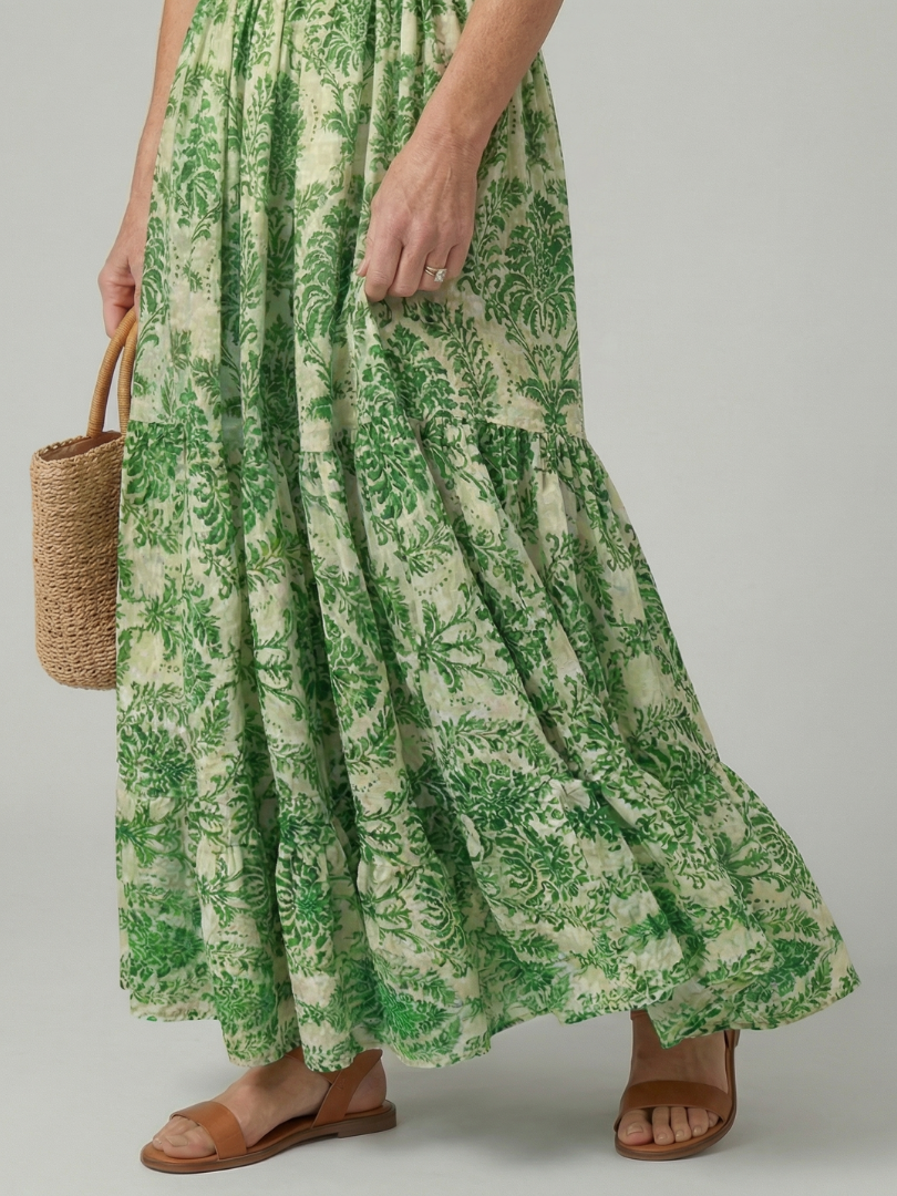 Sennalette | Printed Flow Maxi Dress