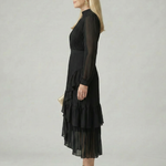 Dahbelle | Fluid Drape Midi Dress