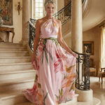 Celsette | Light Floral Maxi Dress