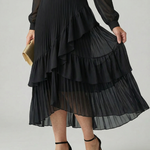 Dahbelle | Fluid Drape Midi Dress