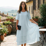 Soletta | Soft Layered Dress