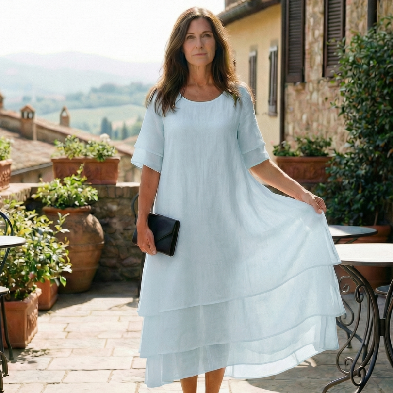 Soletta | Soft Layered Dress