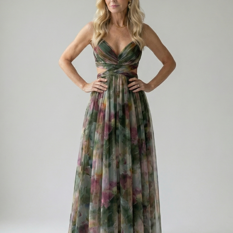 Lunnia | Soft Wrap Maxi Dress