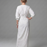 Giandra | Diagonal Drape Maxi Dress