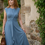 Kalmae | Clean Tie Midi Dress