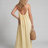 Lunine | Gathered Neckline Silhouette Loose Lounge Dress