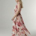 Penlora | Gathered Halter Midi Dress