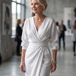 Giandra | Diagonal Drape Maxi Dress