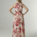 Penlora | Gathered Halter Midi Dress