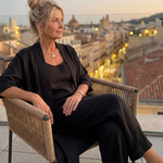 Theassa | Three Piece Relaxed Top Pant Set