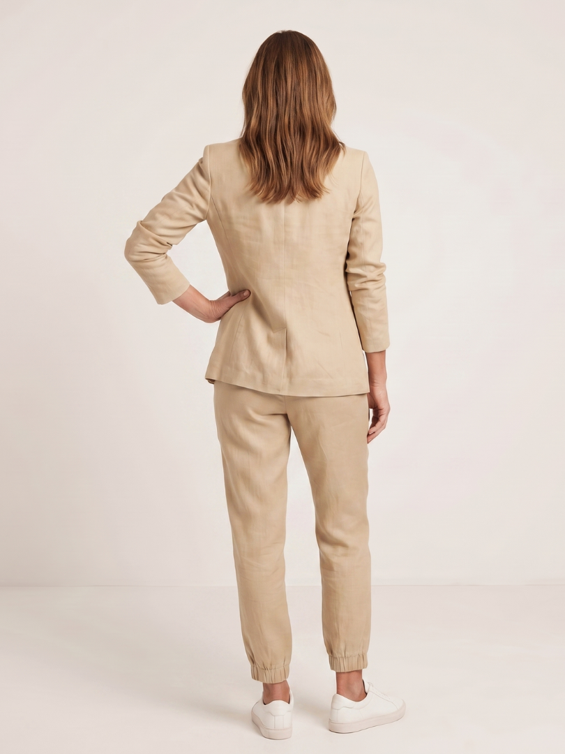 Fiosette | Notch Collar Relaxed Tailored Suit