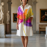 Lunda | Painted Garden Dress