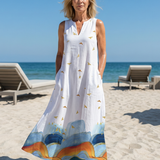 Corana | Calm Line Maxi Dress
