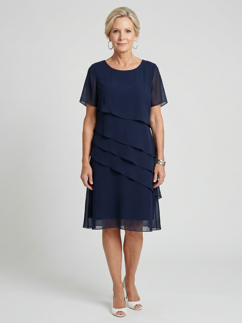 Liala | Soft Contour Knee Length Dress