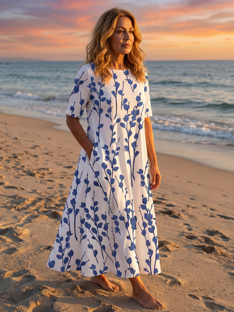 Jullora | Floral Midi Dress