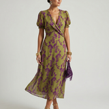 Marine | Relaxed Floral Midi Dress