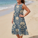 Liandra | Shoreline Floral Midi Dress