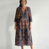 Delvia | Soft Form Midi Dress