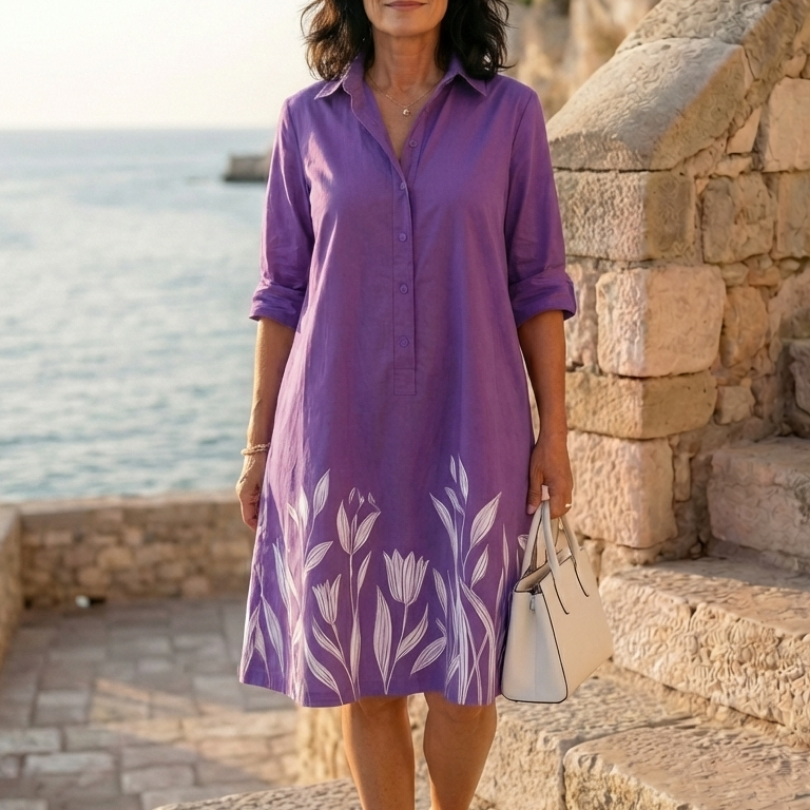 Sellia | Evening Garden Walk Dress