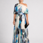 Fiosia | Off Shoulder Floral Print Maxi Dress