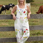Elomarie | Garden Strap Jumpsuit