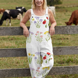 Elomarie | Garden Strap Jumpsuit