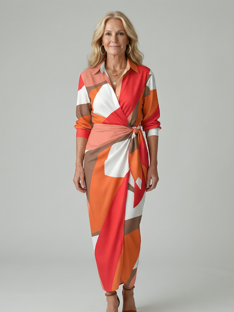 Fleurdra | Smooth Form Midi Dress