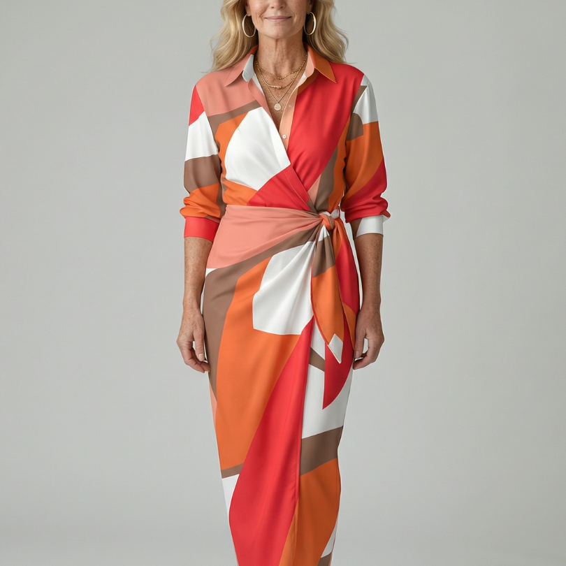 Fleurdra | Smooth Form Midi Dress
