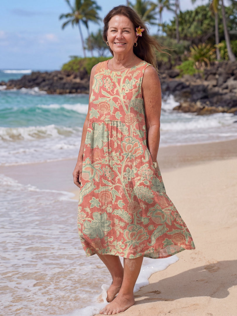Mermarie | Beach Midi Dress