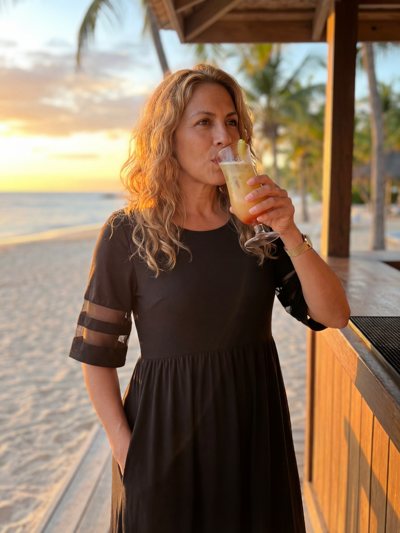 Senwyn | Evening Ease Midi Dress