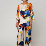 Milnia | Floral Two Piece Pant Set
