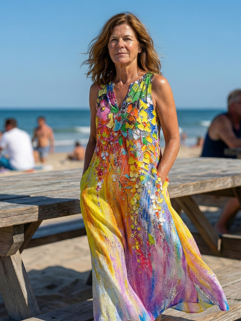 Norarin | Open Air Maxi Dress