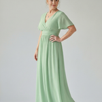 Talbeth | Pure Wrap Maxi Dress