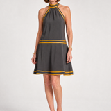 Valwyn | Halter Neck A Line Mini Dress