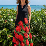 Dalsia | Soft Rose Maxi Dress