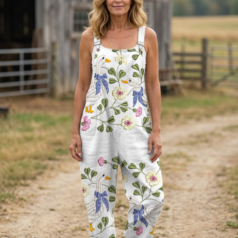 Faesette | Peace Strap Jumpsuit
